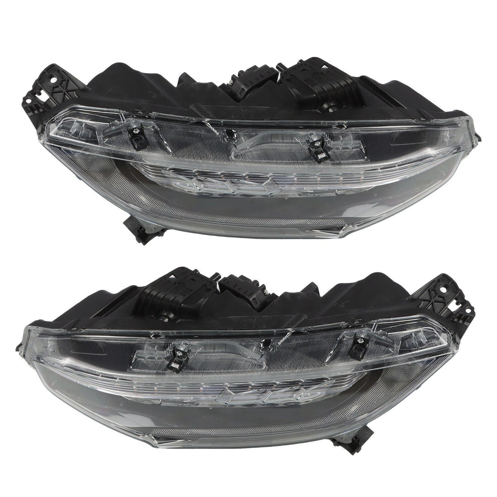 LED Headlights Kit for 2016-2021 Honda Civic 10th Gen Sedan & Hatchback