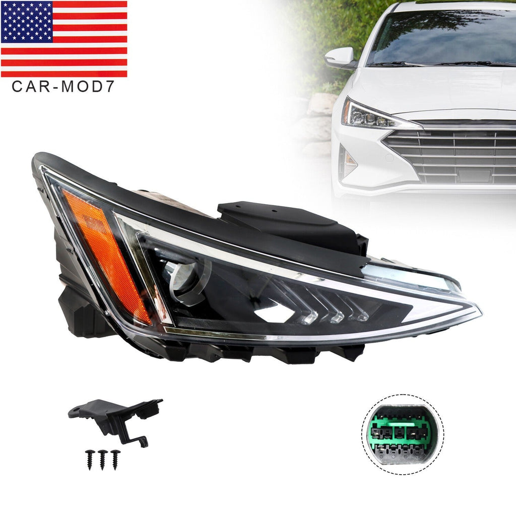 2019-2020 Hyundai Elantra Sedan Right Side Passenger Headlight Replacement