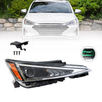 2019-2020 Hyundai Elantra Sedan Right Side Passenger Headlight Replacement
