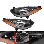 Halogen Headlights Left & Right for 2011-2014 Mazda 2 LH + RH Sides