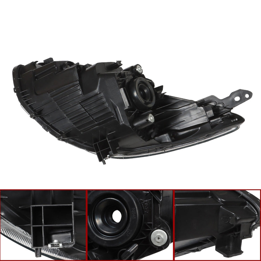 Halogen Headlights Left & Right for 2011-2014 Mazda 2 LH + RH Sides