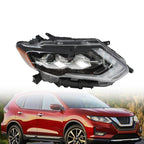 LED Right Headlight Assembly for Nissan Rogue SL Hybrid 2017-2020 Passenger Side