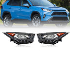 LED Headlight Assembly for 2019-2022 Toyota RAV4 LE XLE Left & Right Side