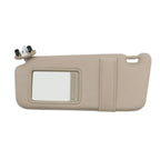Left Driver Side Sun Visor Tan Beige for 2007-2011 Toyota Camry Sunroof