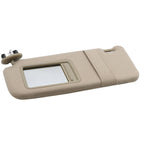Left Driver Side Sun Visor Tan Beige for 2007-2011 Toyota Camry Sunroof