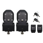 Jeep Wrangler JL JT Hood Latches Locking Catch 2018-2024 Rubicon Fit