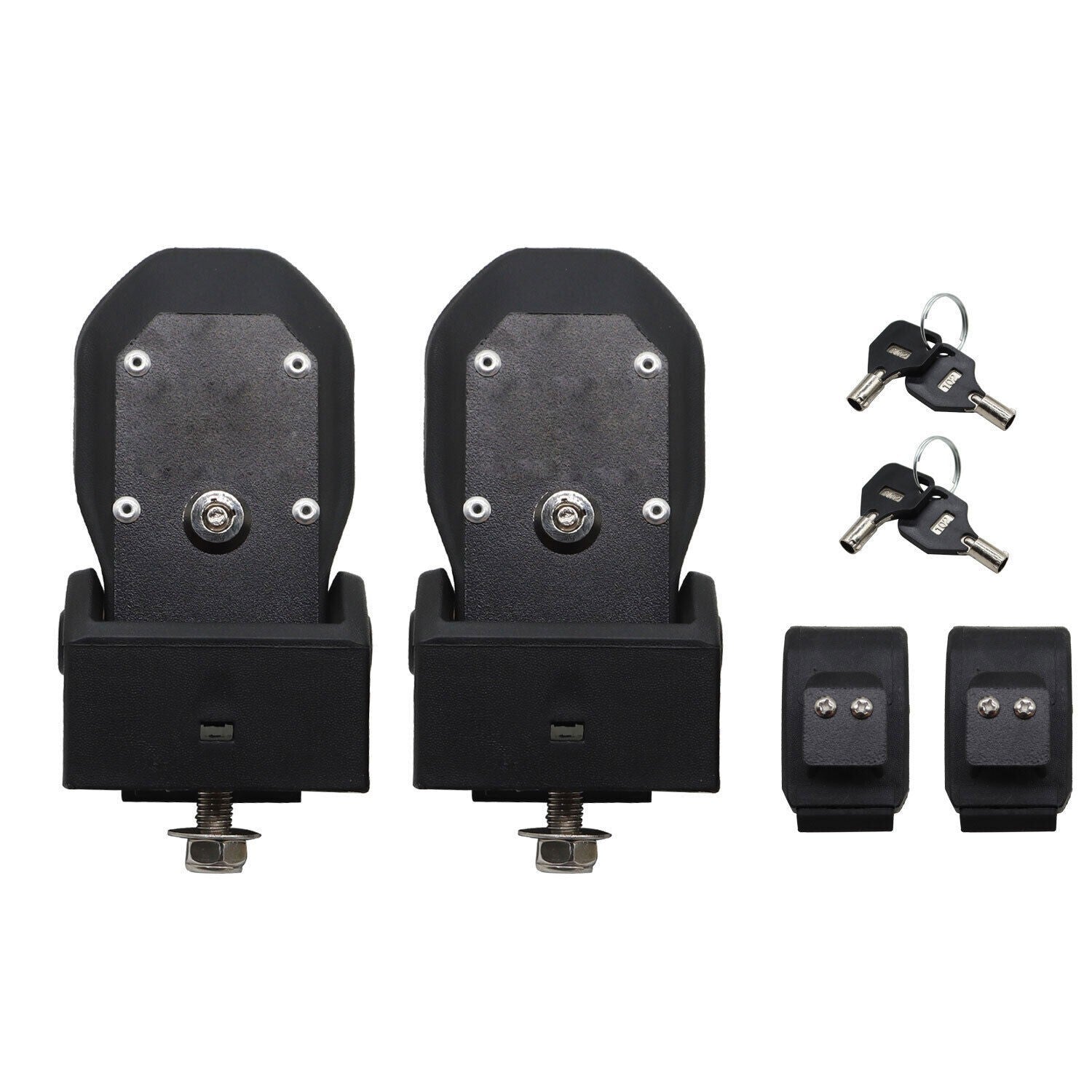 Jeep Wrangler JL JT Hood Latches Locking Catch 2018-2024 Rubicon Fit