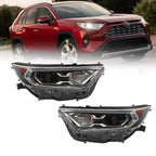 LED Headlight Assembly Left+Right for 2019-2022 Toyota RAV4 Hybrid XSE