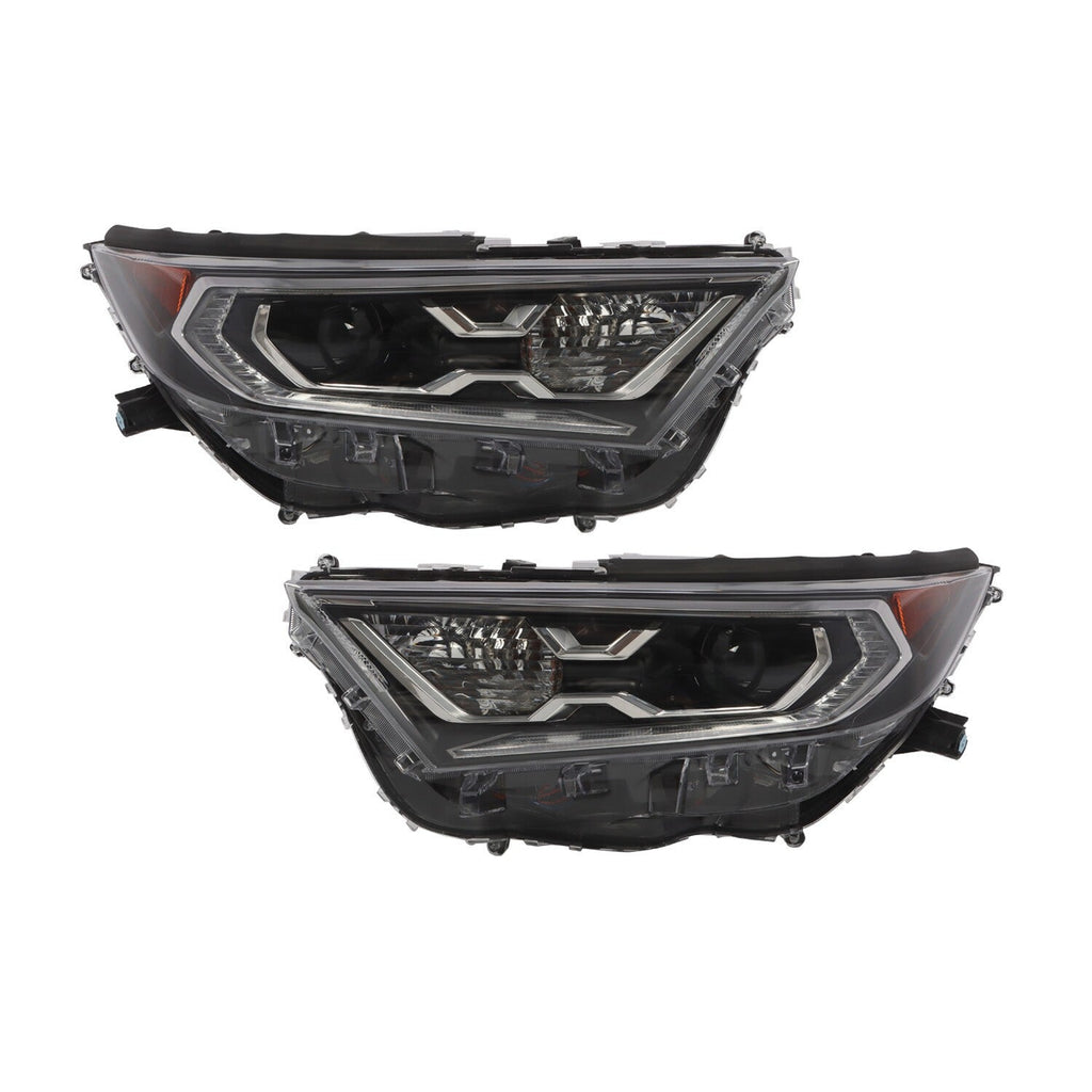 LED Headlight Assembly Left+Right for 2019-2022 Toyota RAV4 Hybrid XSE