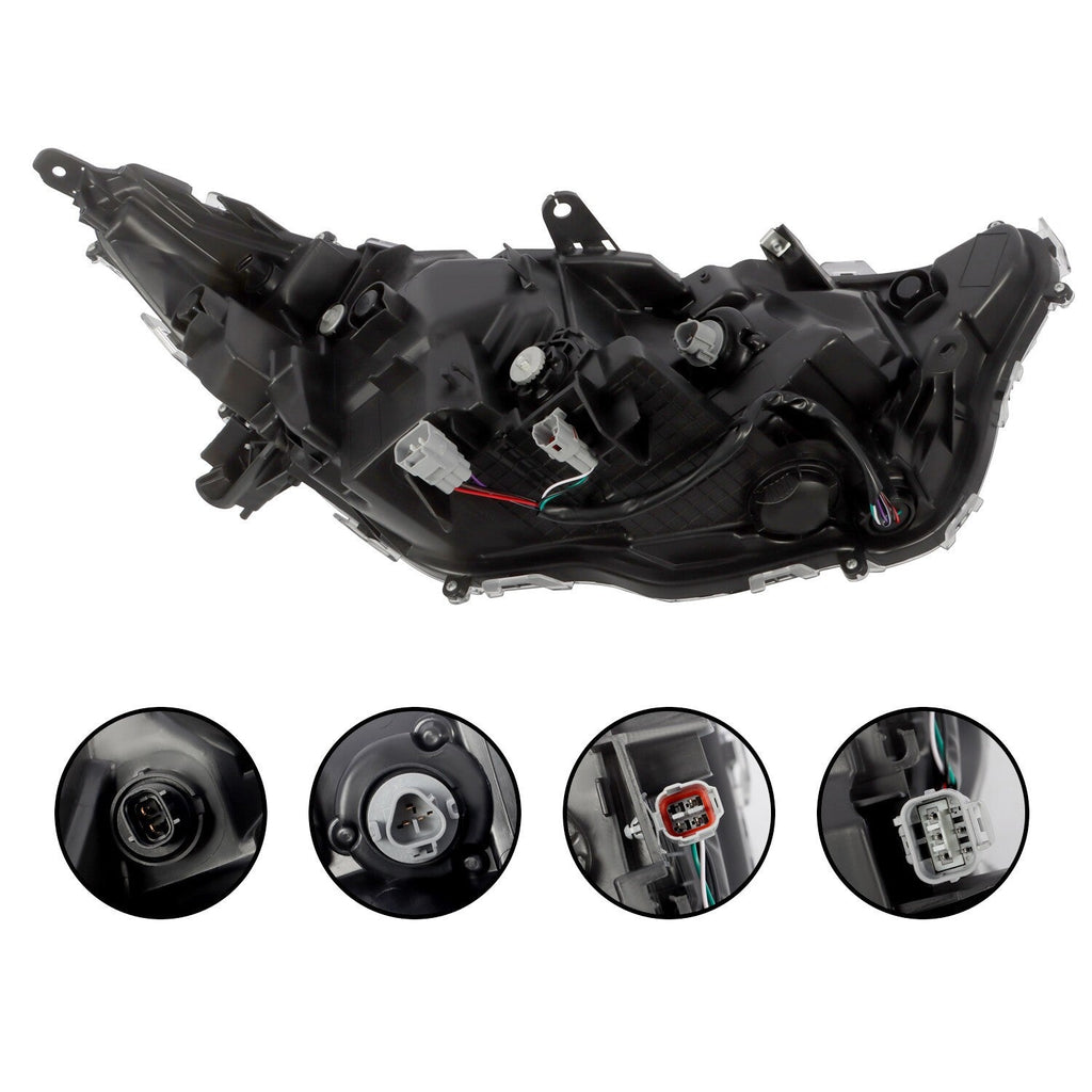 LED Headlight Assembly Left+Right for 2019-2022 Toyota RAV4 Hybrid XSE