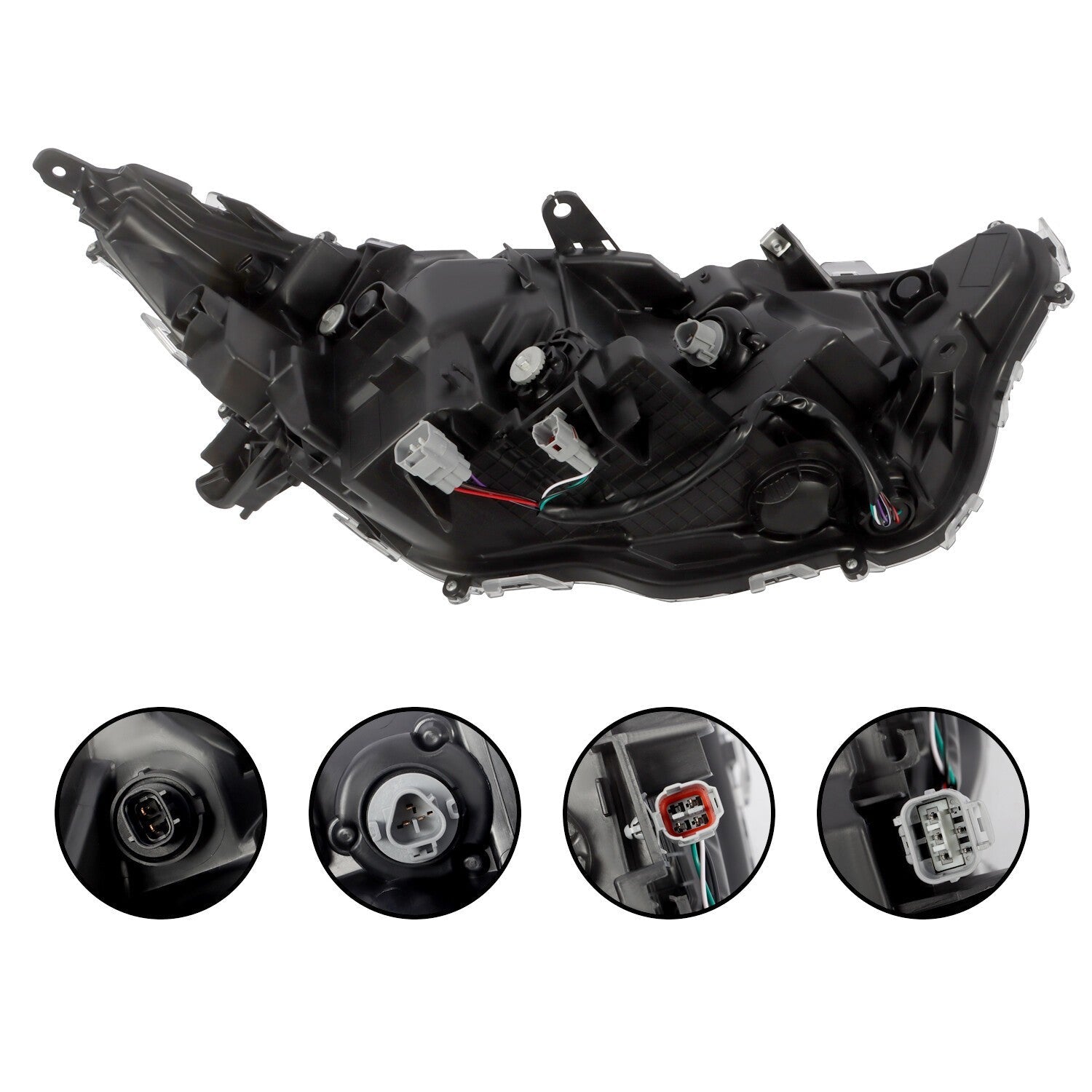 LED Headlight Assembly Left+Right for 2019-2022 Toyota RAV4 Hybrid XSE