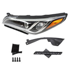 Left Front Headlight for Hyundai Sonata 2015-2017 Driver Side US Model