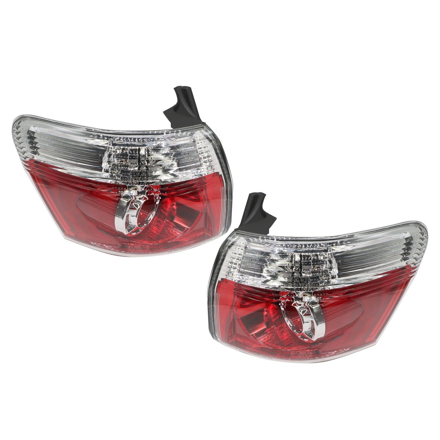 LED Tail Light Set Left Right Outer for 2007-2012 GMC Acadia Driver Passenger