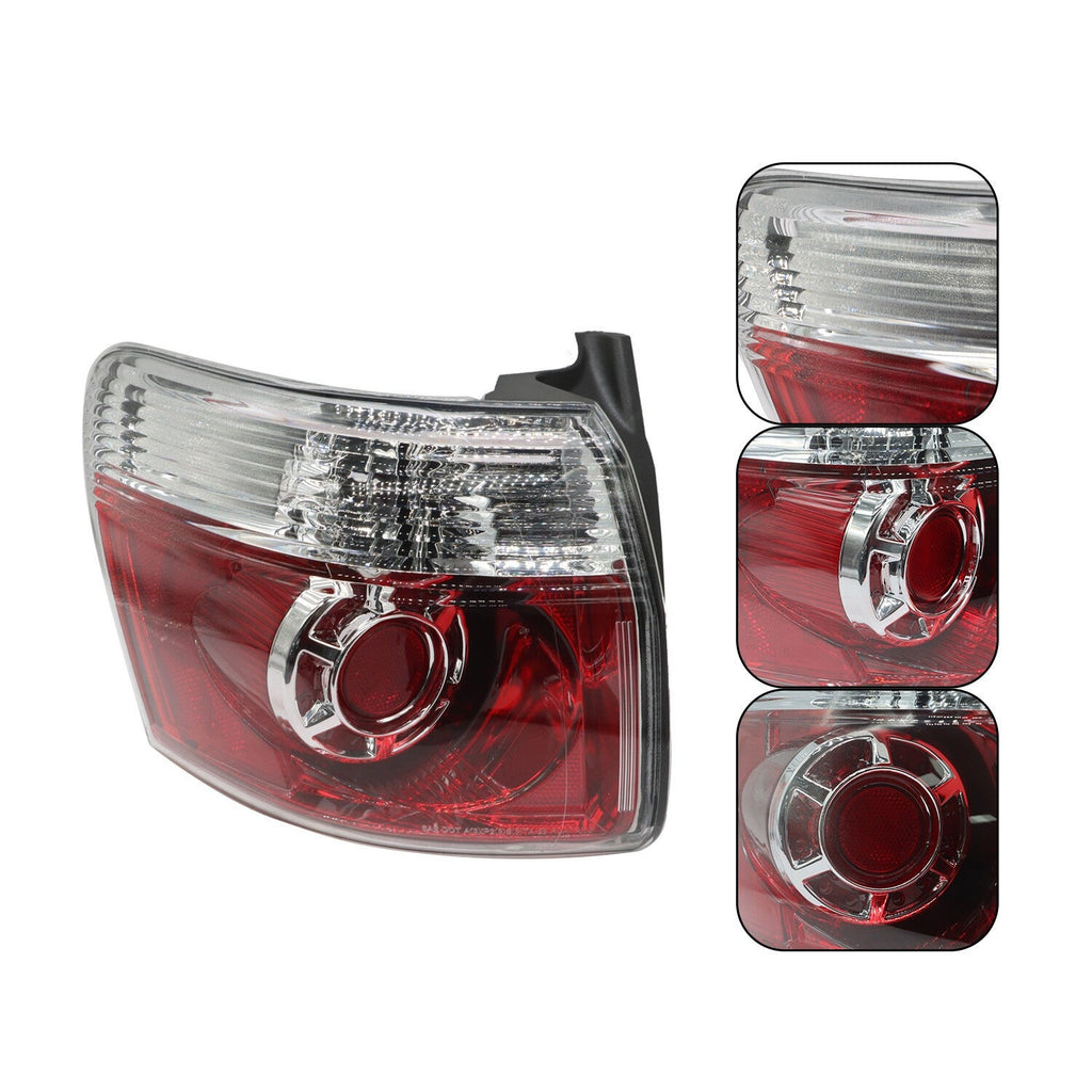 LED Tail Light Set Left Right Outer for 2007-2012 GMC Acadia Driver Passenger