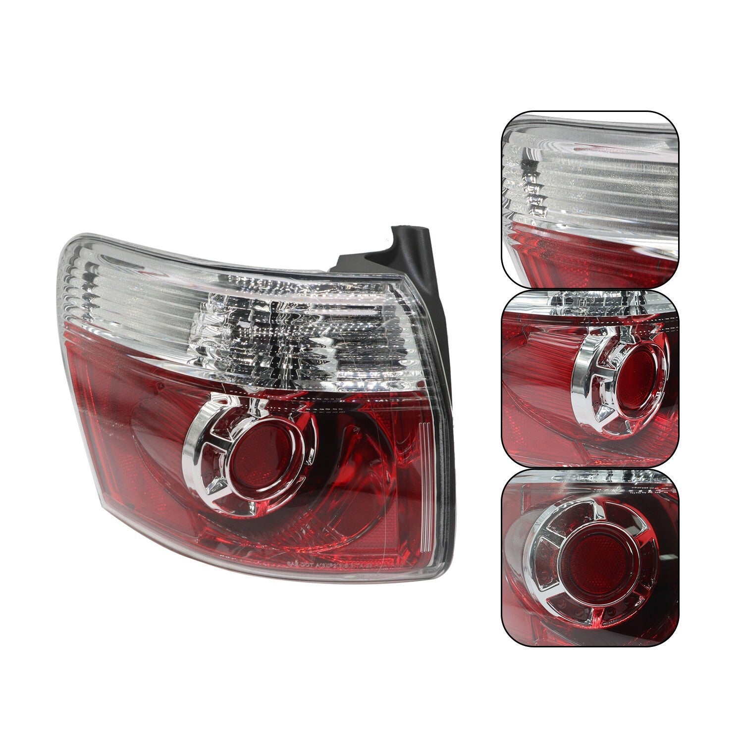 LED Tail Light Set Left Right Outer for 2007-2012 GMC Acadia Driver Passenger