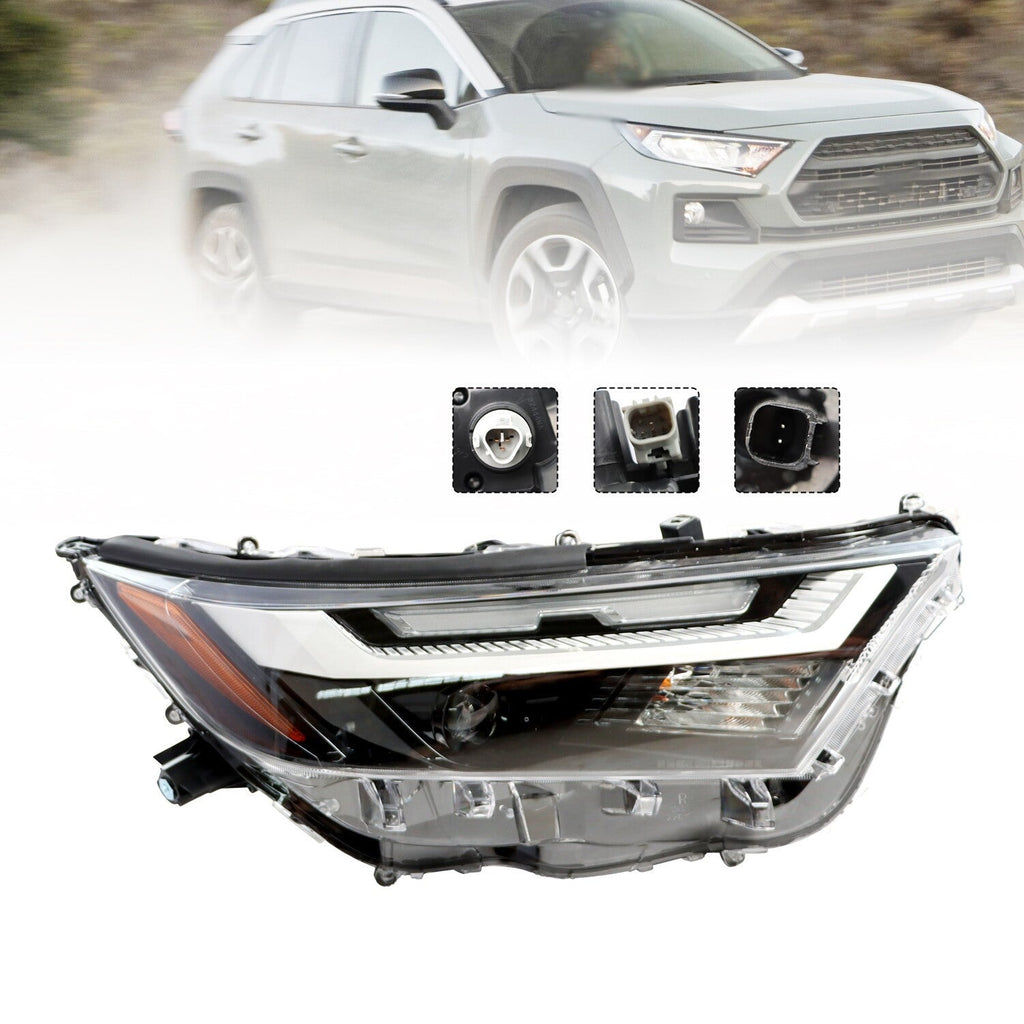 LED Headlight Right Passenger Assembly for 2022-2024 Toyota RAV4 811100R350