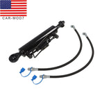 Hydraulic Top Link 2-2 with Locking Block 19.7"-28" 2X Hose Tractor Part