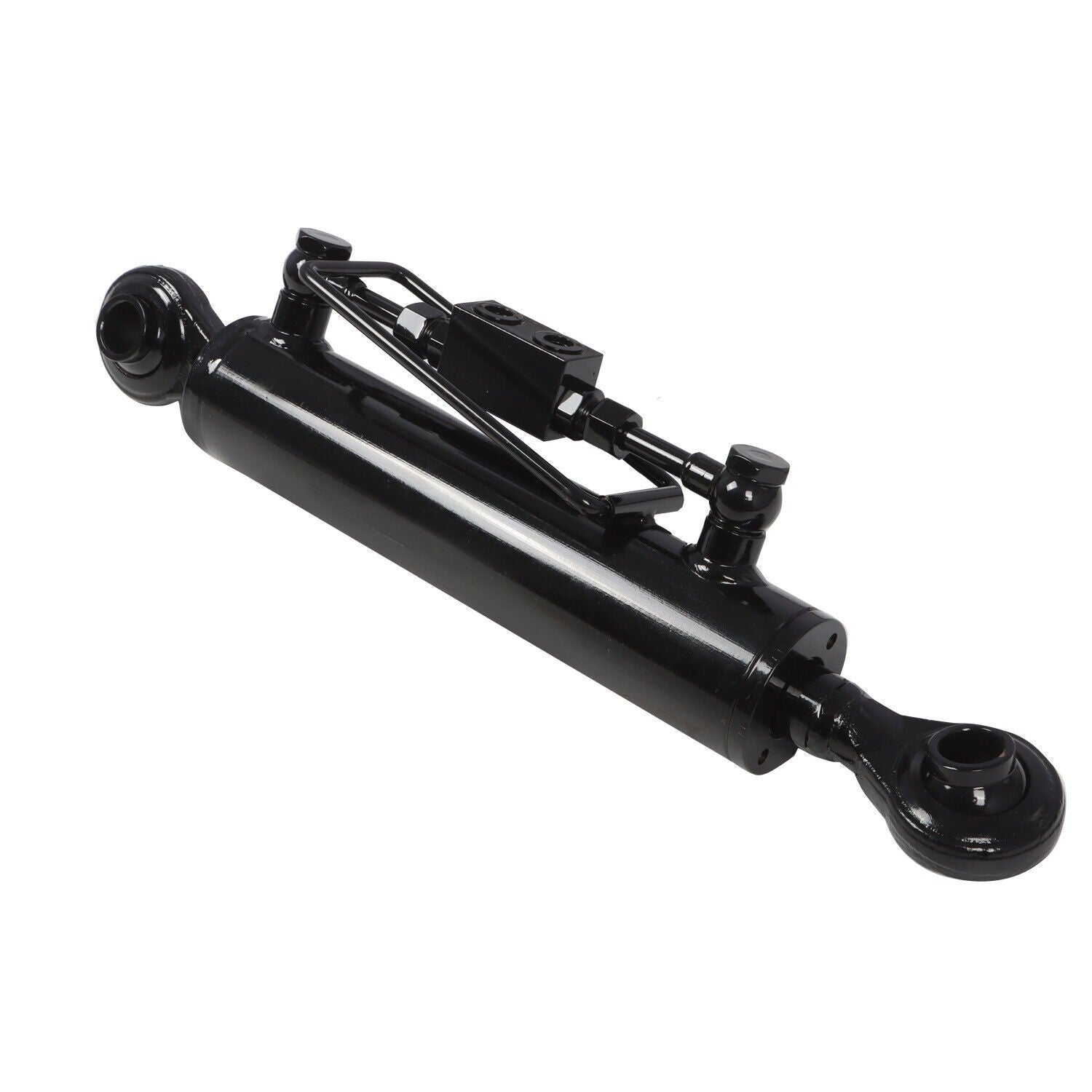 Hydraulic Top Link 2-2 with Locking Block 19.7"-28" 2X Hose Tractor Part
