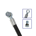 Hydraulic Top Link 2-2 with Locking Block 19.7"-28" 2X Hose Tractor Part