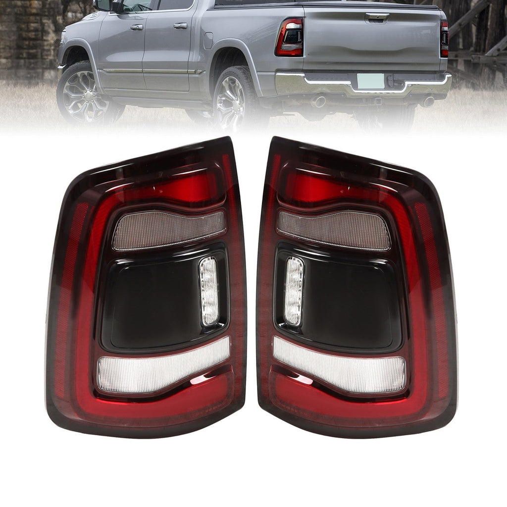 LED Tail Light Left Right w/ Blind Spot Hole for Dodge Ram 2500 3500 2019-2023