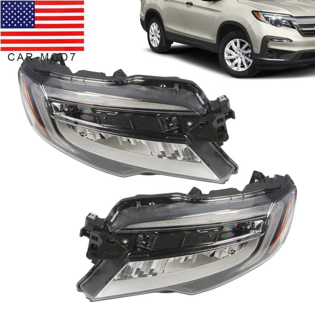 LED Headlights for 2019-2022 Honda Pilot & 2019-2021 Passport Left & Right