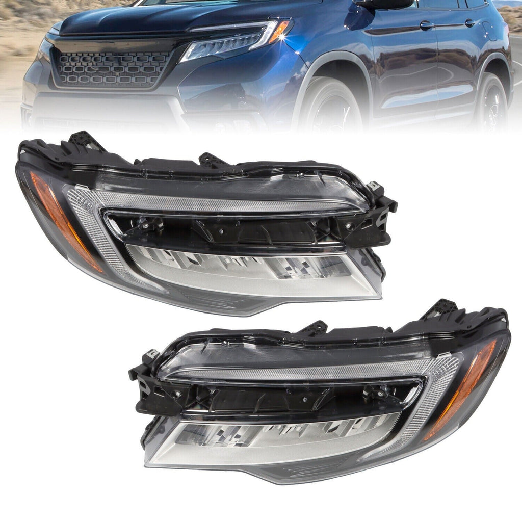 LED Headlights for 2019-2022 Honda Pilot & 2019-2021 Passport Left & Right