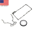 Engine Rear Main Seal & Oil Pan Gasket Kit for Chevy GMC 4.8-6.2L V8 OHV
