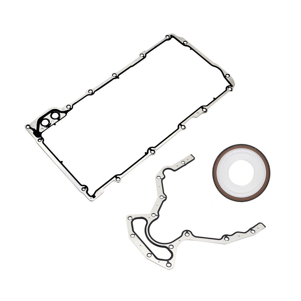 Engine Rear Main Seal & Oil Pan Gasket Kit for Chevy GMC 4.8-6.2L V8 OHV