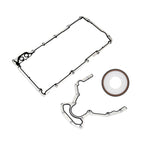 Engine Rear Main Seal & Oil Pan Gasket Kit for Chevy GMC 4.8-6.2L V8 OHV