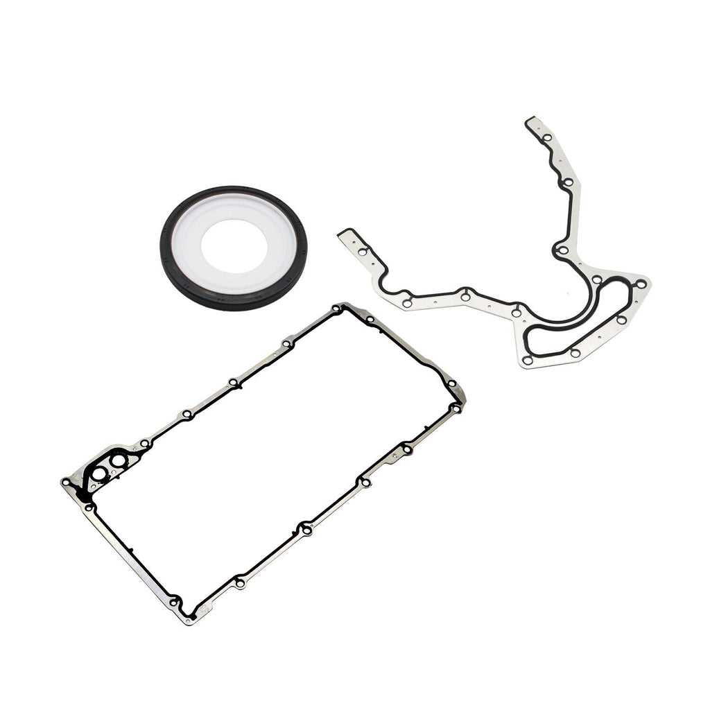Engine Rear Main Seal & Oil Pan Gasket Kit for Chevy GMC 4.8-6.2L V8 OHV