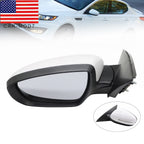 Left Driver Side Mirror with Turn Signal for 2011-2013 Kia Optima Manual Fold