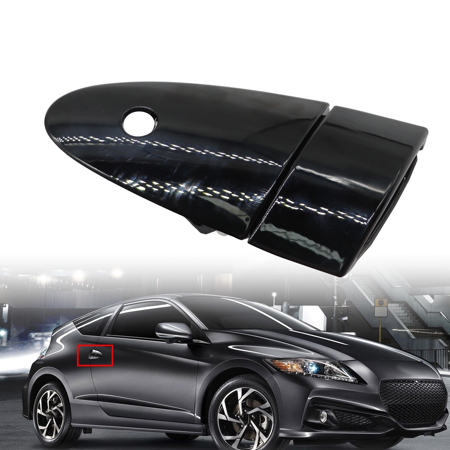 Left Driver Side Outer Door Handle for Honda CRZ 2011-2015 Replacement