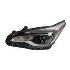Left Halogen Headlight w/ LED DRL Bulbs for 2016-2018 Buick Envision Driver Side