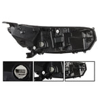 Left LED Headlight for 2023-2024 Honda CR-V Driver Side w/ Chrome Trim
