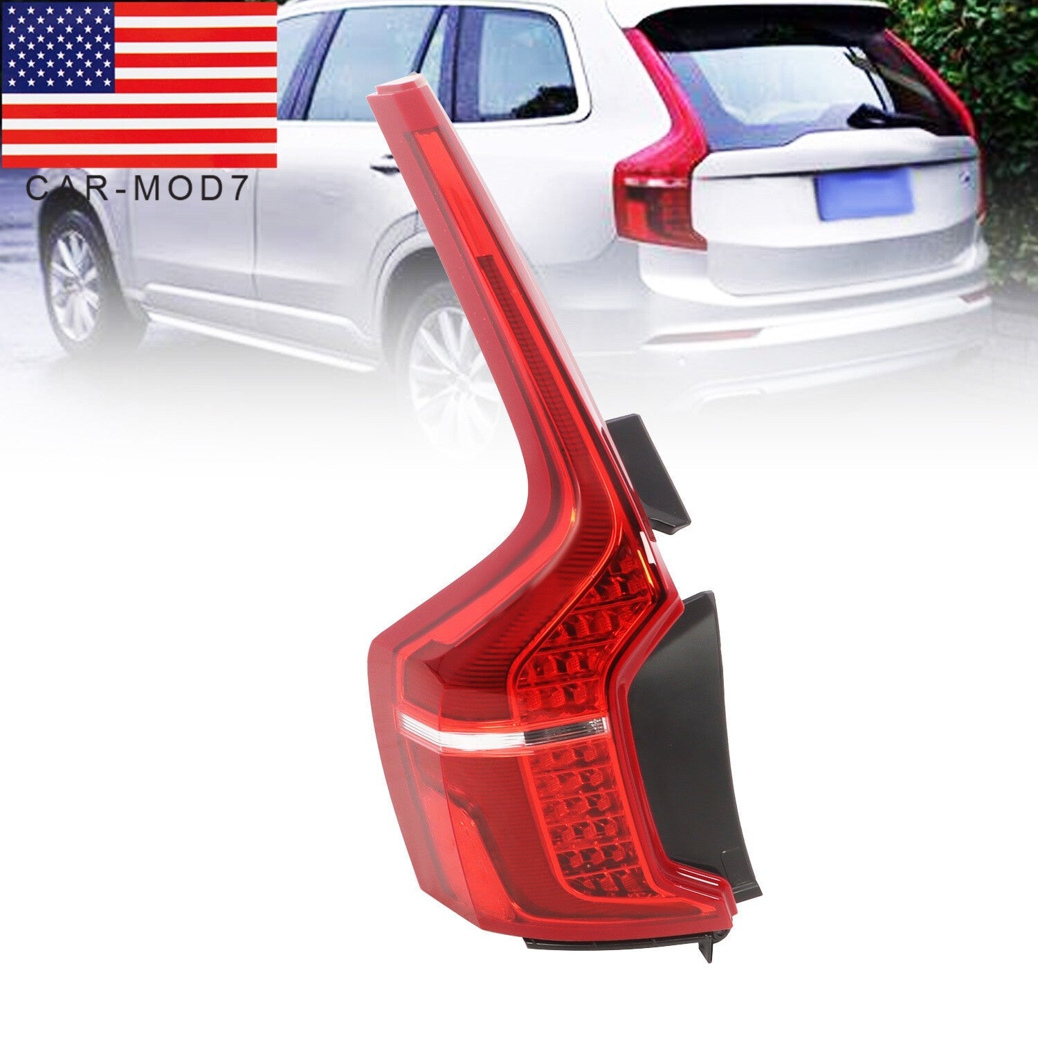 Left LED Tail Light for Volvo XC90 2016-2025 Rear Brake Lamp Driver Side