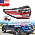 Left Outer Tail Light Assembly for 2015-2018 Nissan Murano Driver Side