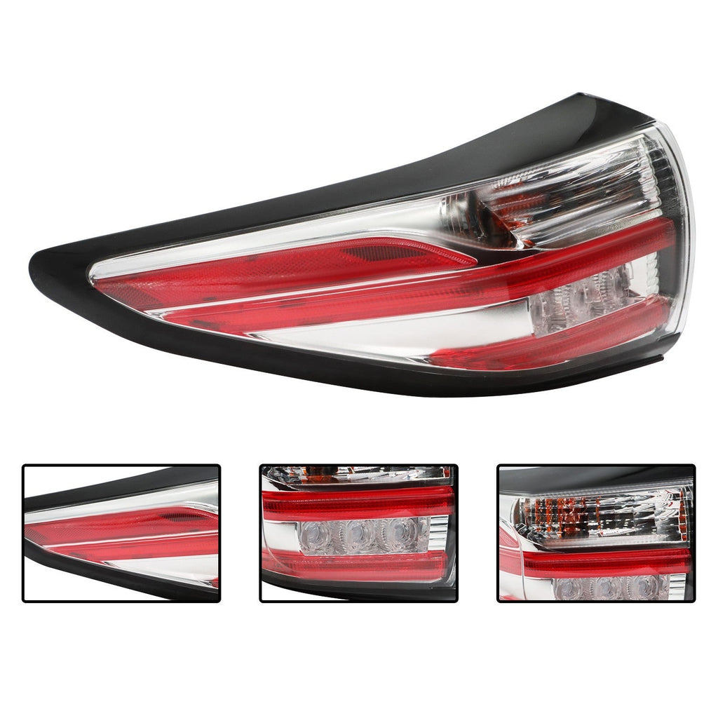 Left Outer Tail Light Assembly for 2015-2018 Nissan Murano Driver Side