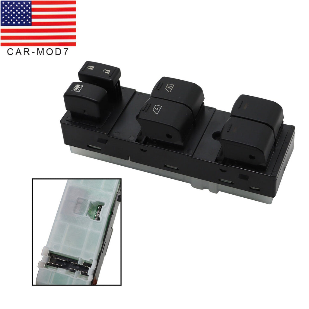 Left Power Window Master Switch 25401-1CA6A for Infiniti FX35 FX37 FX50 QX70