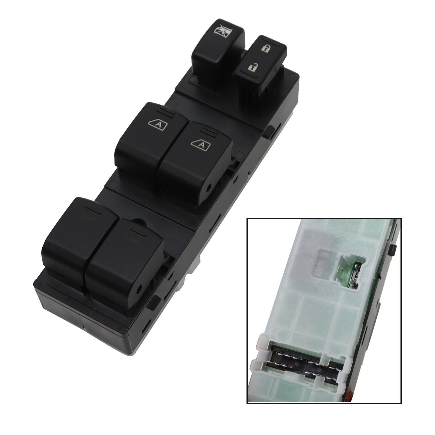 Left Power Window Master Switch 25401-1CA6A for Infiniti FX35 FX37 FX50 QX70