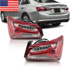 Left Right Rear Brake Tail Light Lamp for Chevrolet Malibu 2019-2021 2020