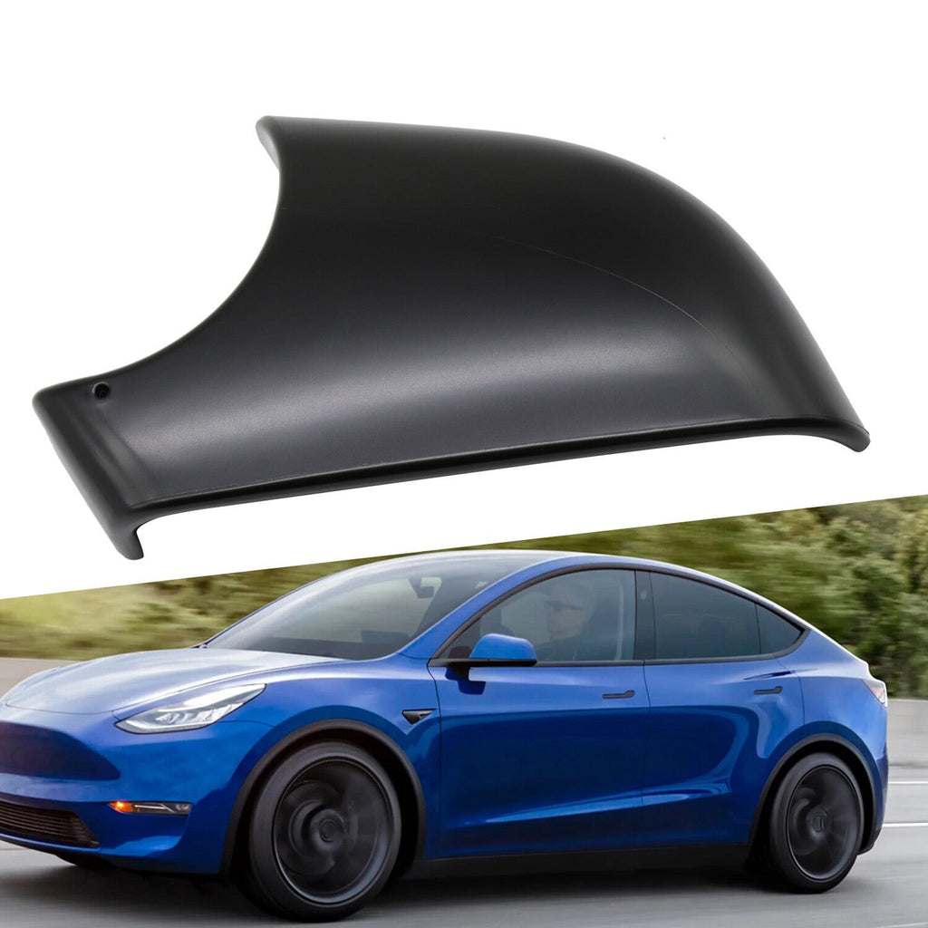 Left Driver Door Wing Mirror Cover Lower Holder Black for Tesla Model Y