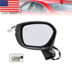 Left Side Mirror 2022-2024 Honda Civic Touring BSM Turn Signal 8-Pin