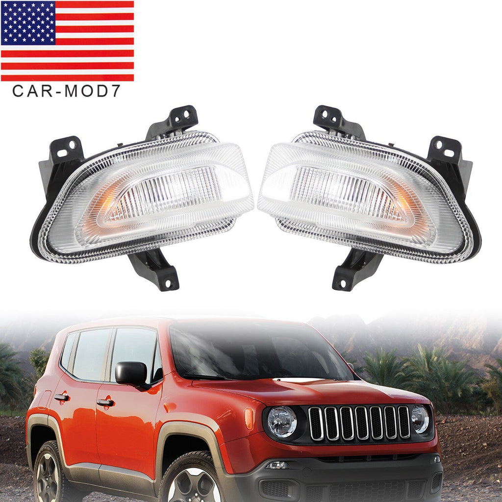 Jeep Renegade 2015-2018 Left & Right Front Turn Signal Park Lights