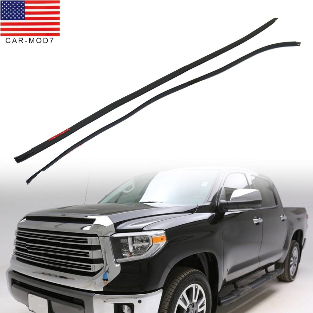Roof Trim Molding Kit Left & Right for 2007-2020 Toyota Tundra Double Cab