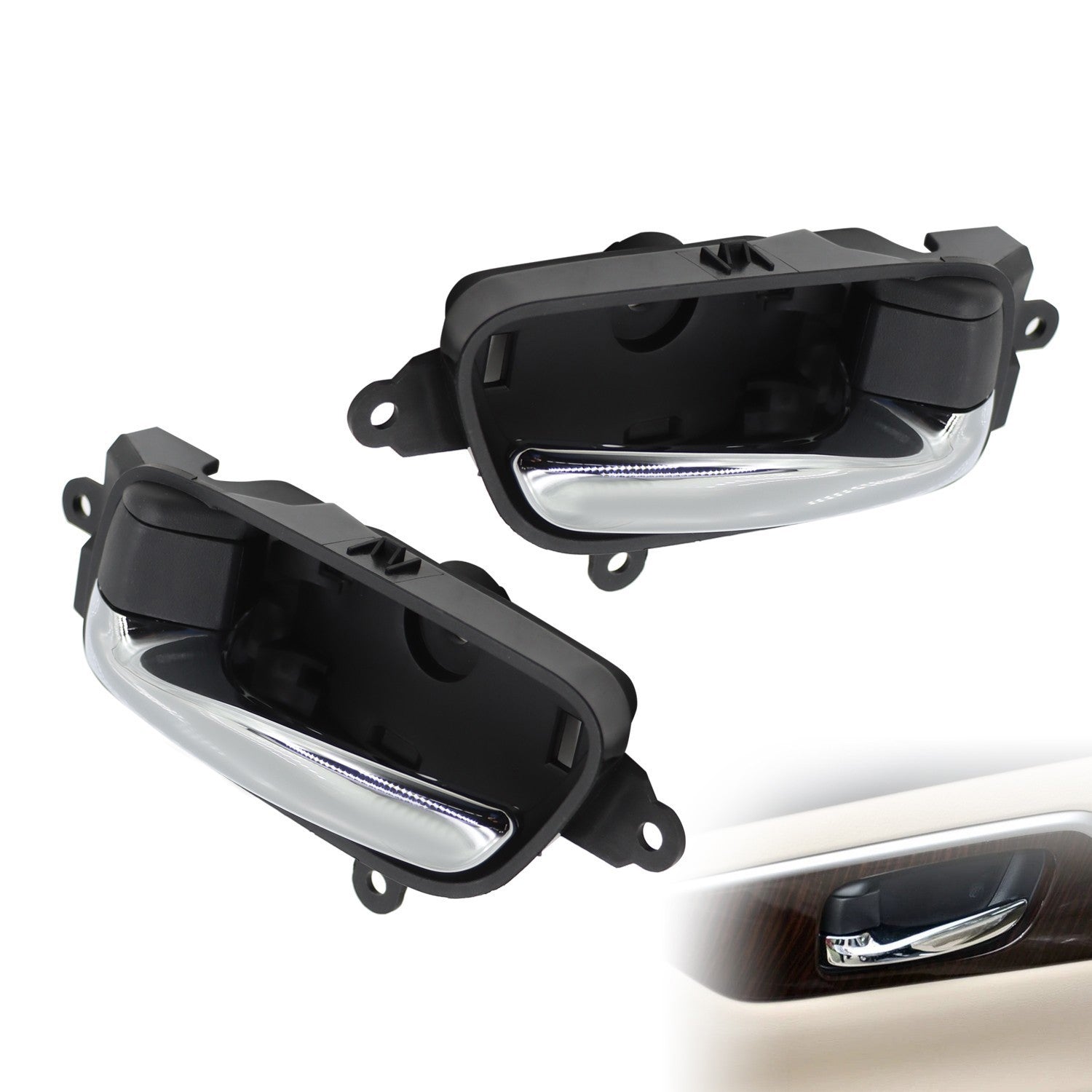 Left & Right Interior Door Handles for 2013-2018 Nissan Altima Pathfinder