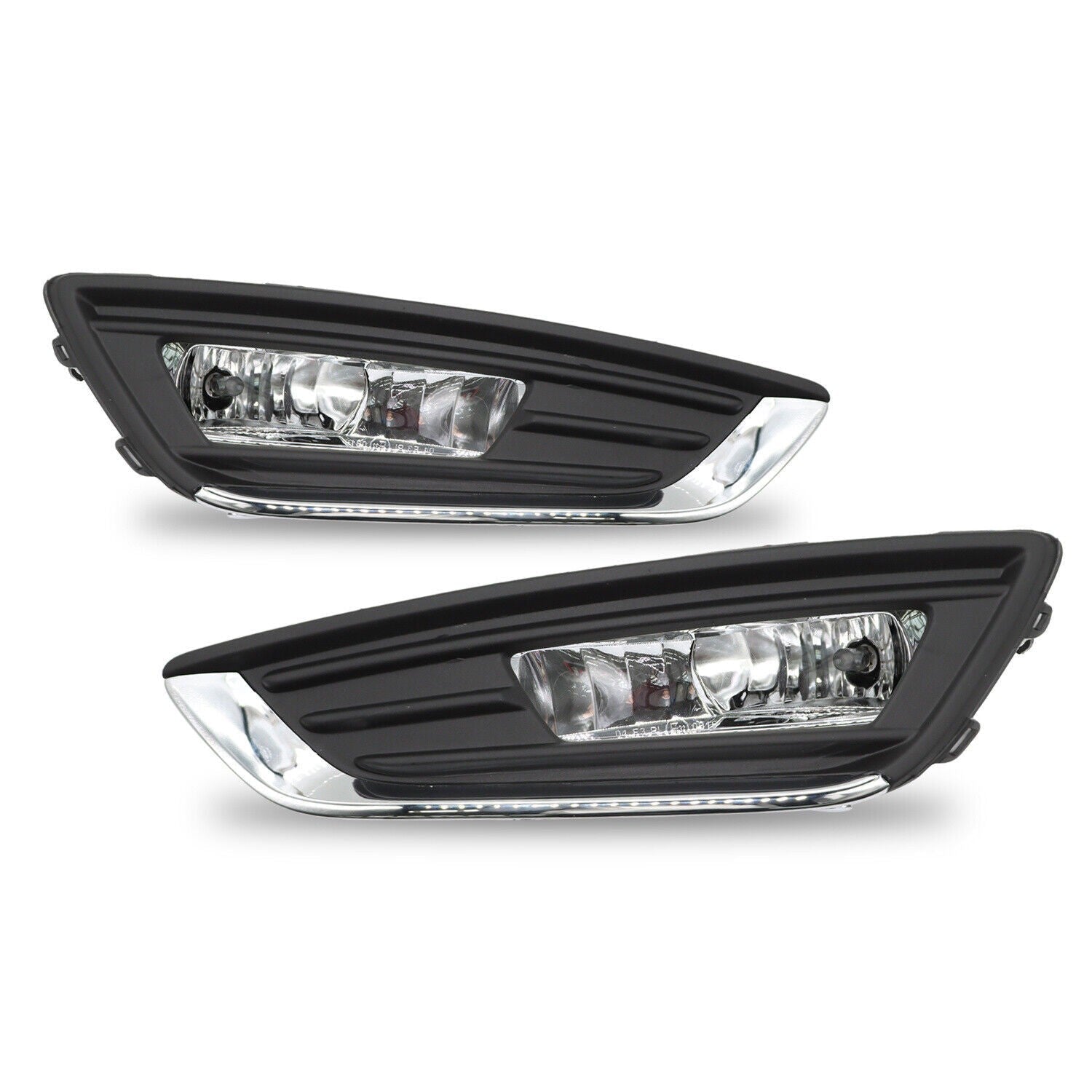 Left & Right Bumper Fog Lights Driving Lamps for 2015-2018 Ford Focus