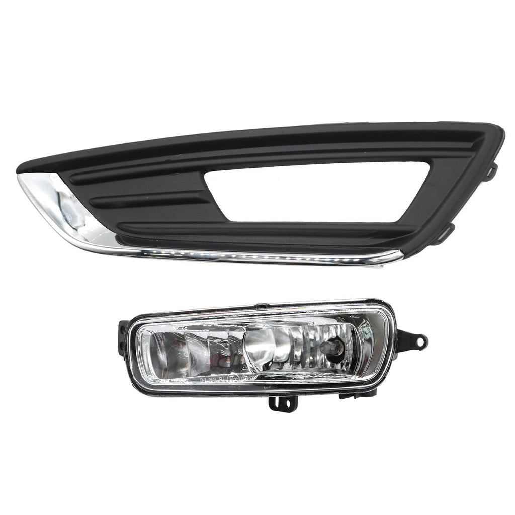 Left & Right Bumper Fog Lights Driving Lamps for 2015-2018 Ford Focus