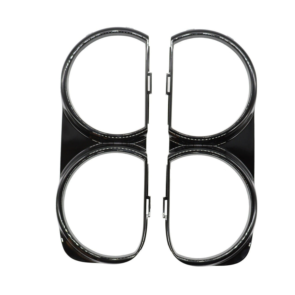 Front Headlight Bezel Trim Set LH & RH for 2015-2021 Dodge Challenger