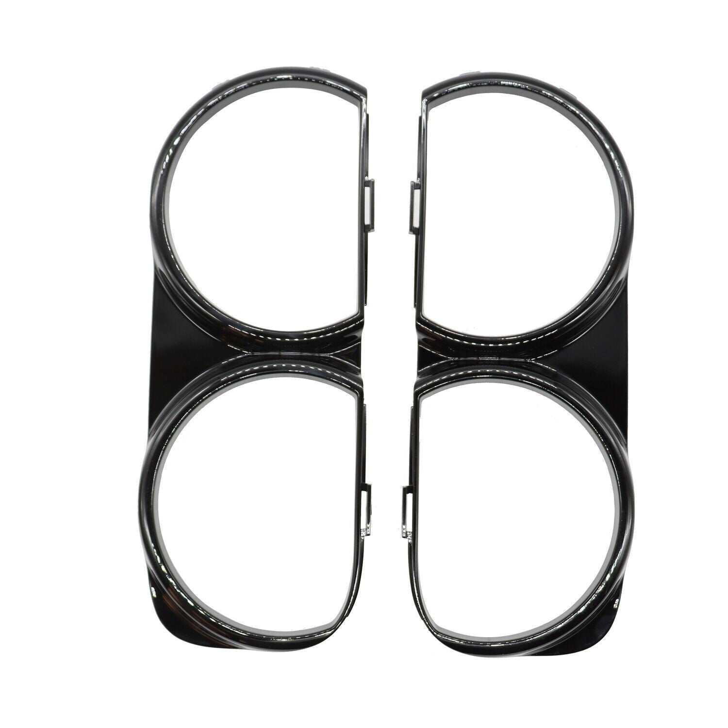 Front Headlight Bezel Trim Set LH & RH for 2015-2021 Dodge Challenger
