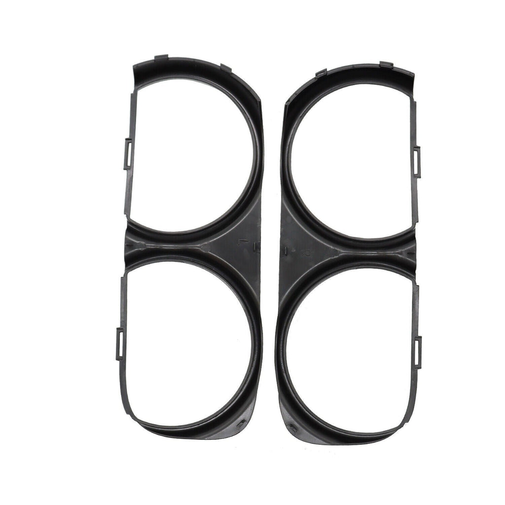 Front Headlight Bezel Trim Set LH & RH for 2015-2021 Dodge Challenger